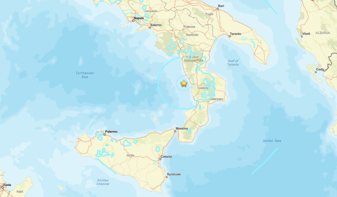 Alerta na Europa: Forte terremoto de magnitude 6,2 atinge o sul da Itália Alerta na Europa: Forte terremoto de magnitude 6,2 atinge o sul da Itália