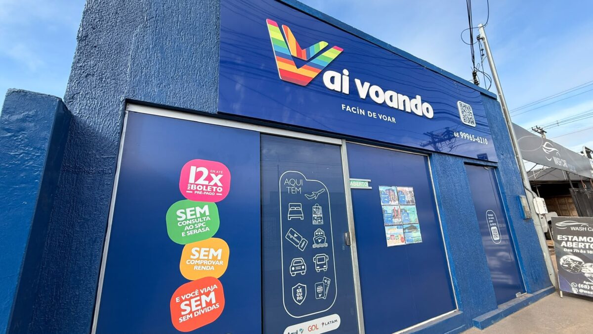 Vai Voando está localizado na Rua do Aviário, em Rio Branco