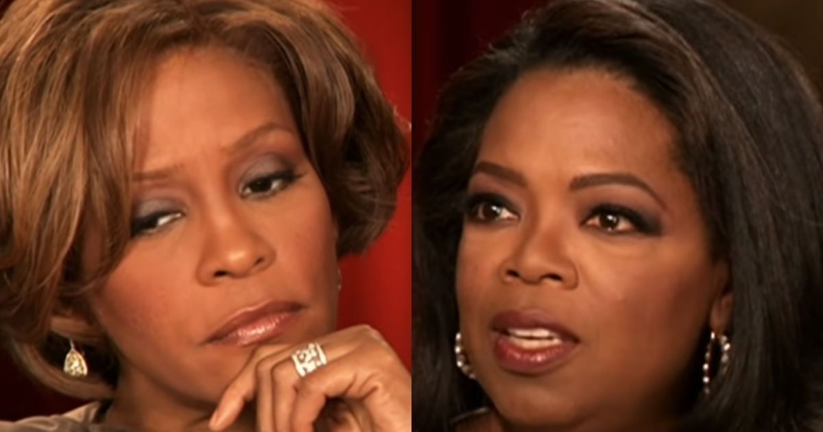 Oprah revela que Whitney caiu em programa por estar sob o efeito de drogas Oprah revela que Whitney caiu em programa por estar sob o efeito de drogas