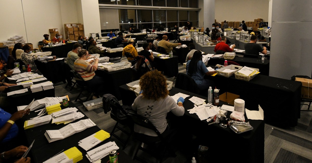 Juiz anula intimação sobre trabalhadores da eleição na Geórgia em 2020 Juiz anula intimação sobre trabalhadores da eleição na Geórgia em 2020