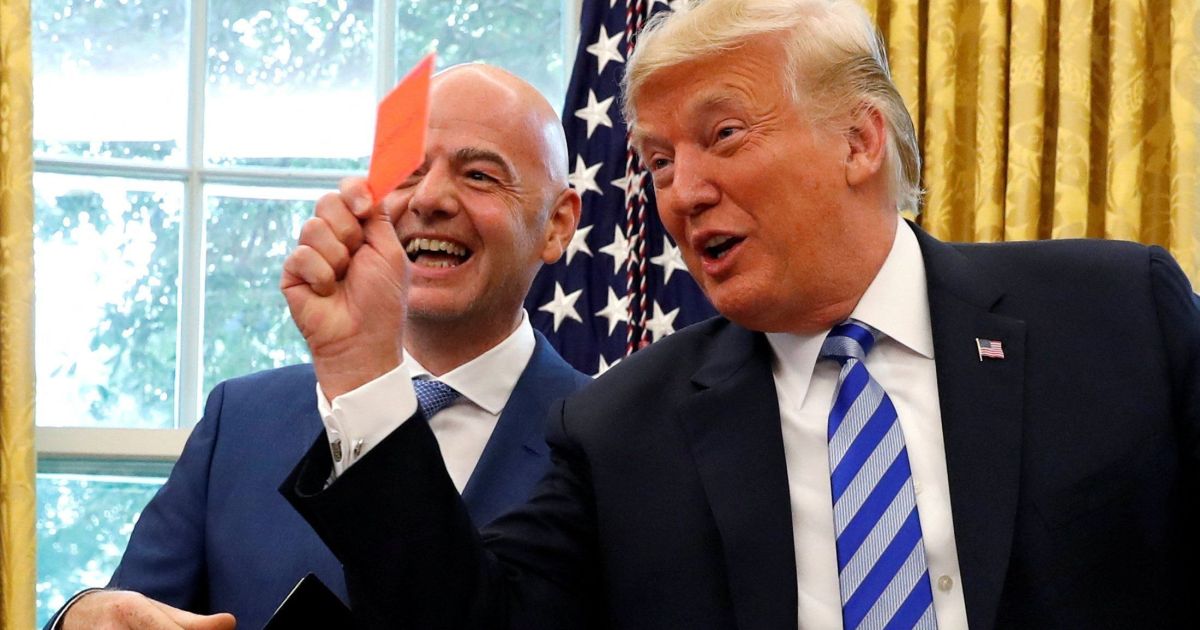 Presidente da Fifa confirma ligação de Trump e fala sobre “Caso Balogun” Presidente da Fifa confirma ligação de Trump e fala sobre “Caso Balogun”
