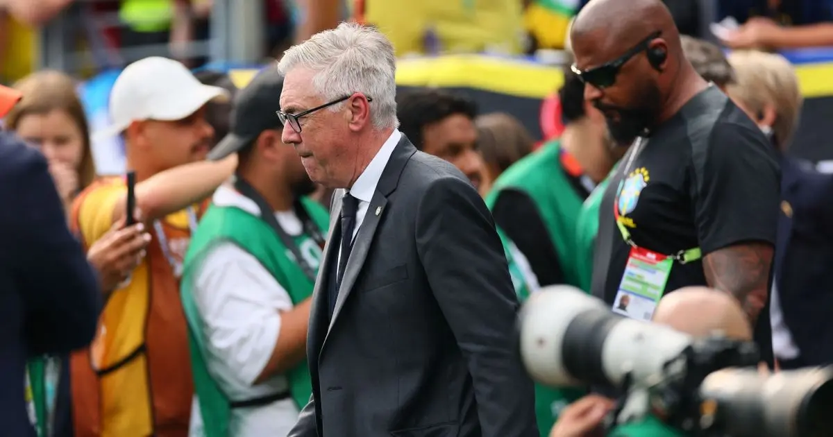 Jornal revela anotações de Ancelotti após eliminação para Noruega; veja Jornal revela anotações de Ancelotti após eliminação para Noruega; veja
