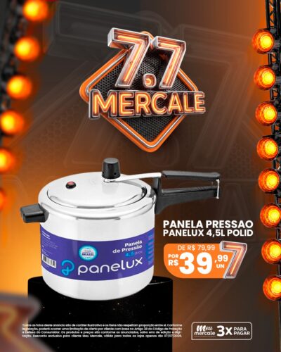 Últimas horas do 7.7: Mercale tem ofertas com até 60% de desconto Últimas horas do 7.7: Mercale tem ofertas com até 60% de desconto