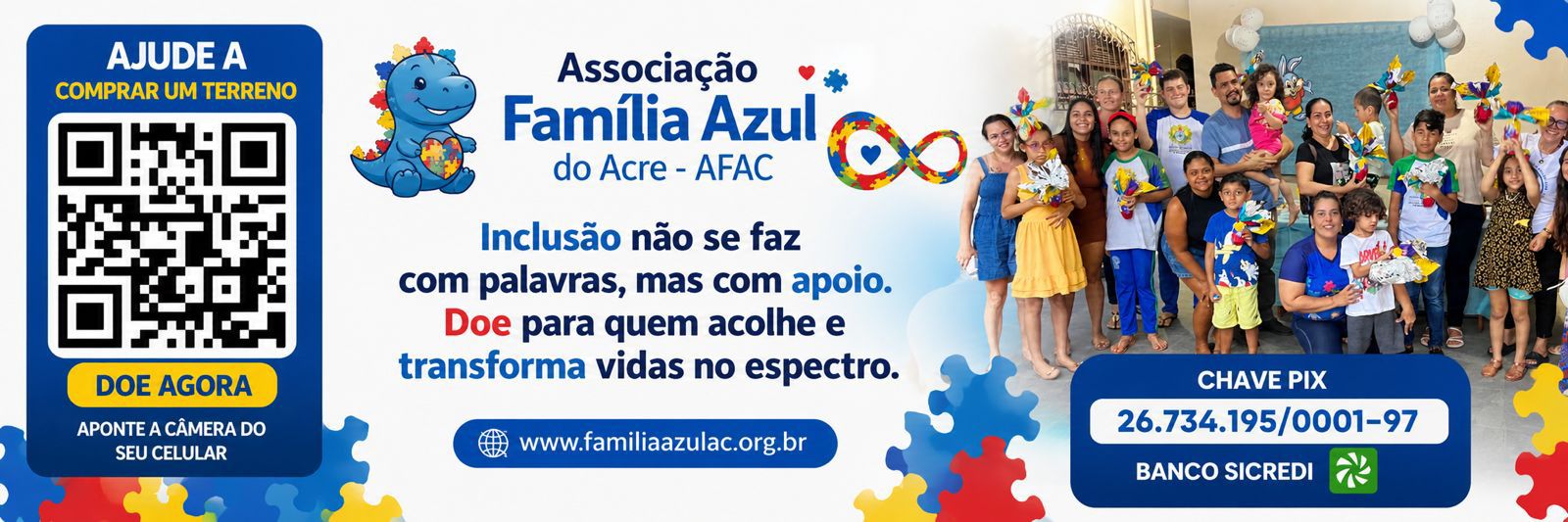 Associação Família Azul do Acre realiza ação para financiar obras de nova sede Associação Família Azul do Acre realiza ação para financiar obras de nova sede