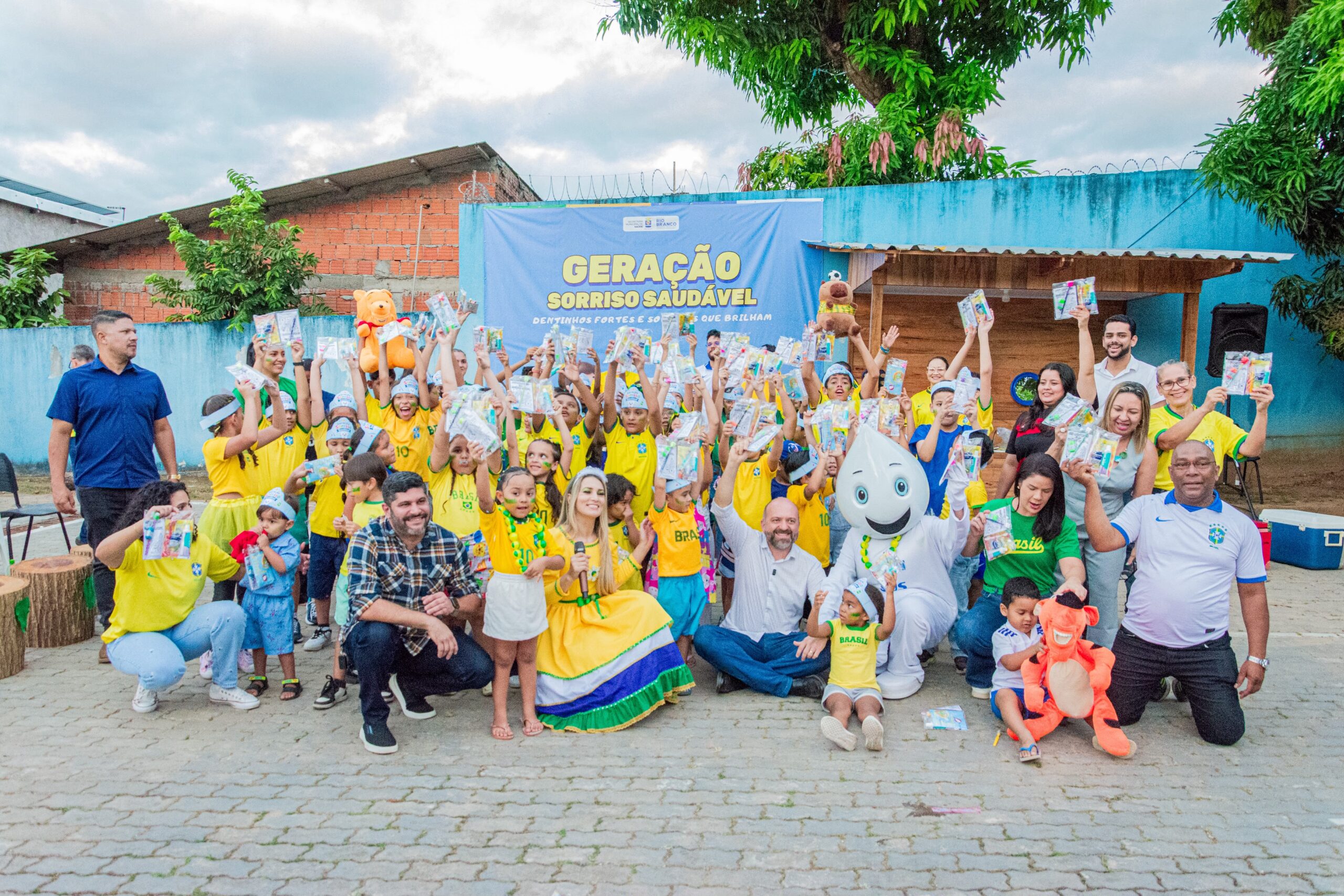 Prefeitura fortalece saúde bucal infantil com projeto Geração Sorriso Saudável