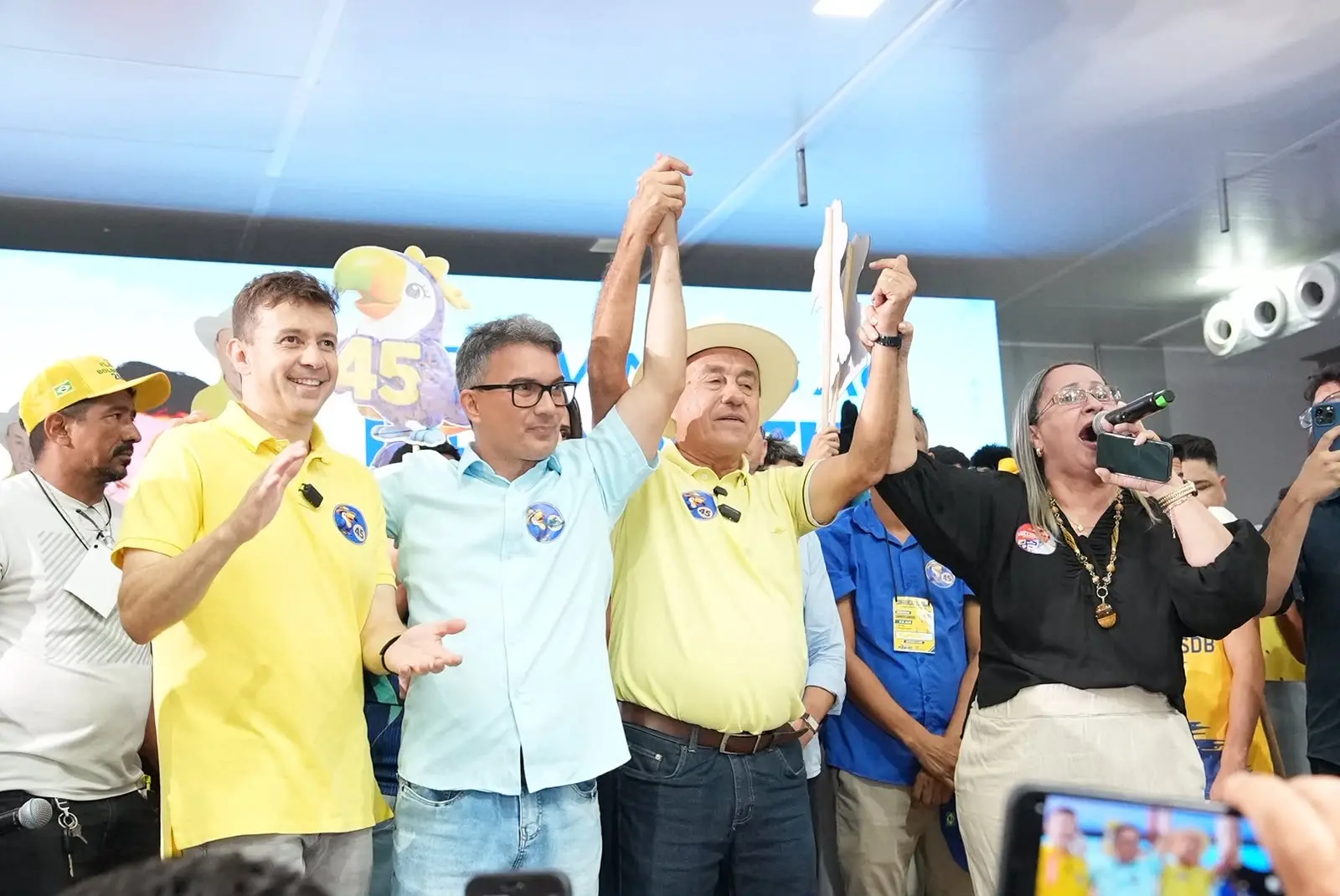 Velloso disse que aceitou o convite por acreditar na complementaridade dos integrantes da chapa.