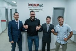 ContilNet Notícias - O seu portal de notícias do Acre Alan Rick garante recursos para nova sede do MP em Xapuri