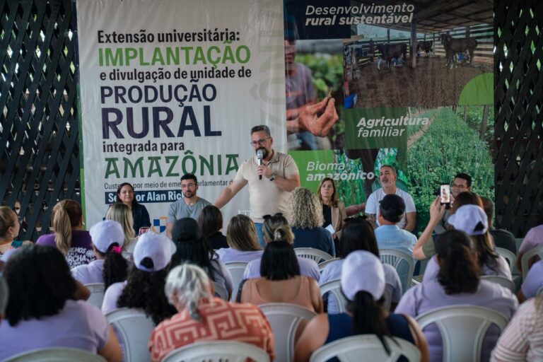 Alan Rick lança projeto da UFAC com R$ 5,7 milhões para fortalecer a agricultura familiar no Acre