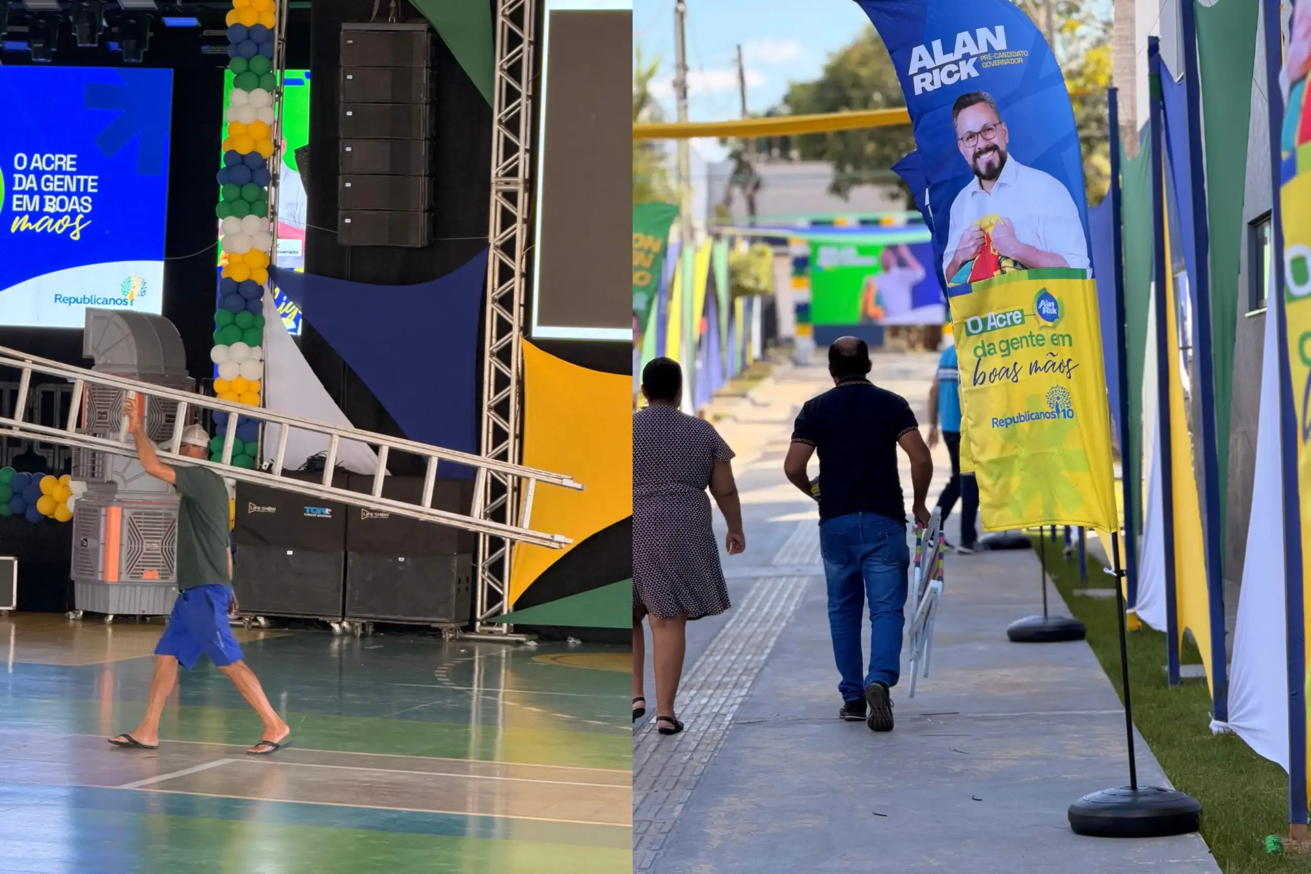É hoje: convenção oficializa candidatura de Alan Rick ao Governo do Acre