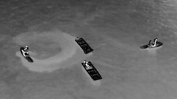 Colisão entre duas embarcações deixa 11 feridos no Rio Araguaia, em Goiás
