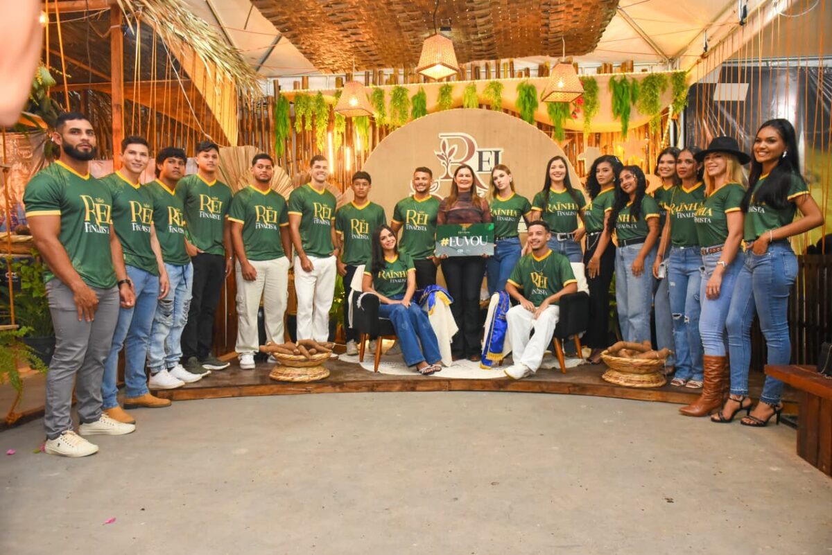 Candidatos ao Rei e Rainha do Festival da Farinha são apresentados