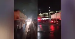 Veja imagens da greve dos caminhoneiros em SP nesta segunda