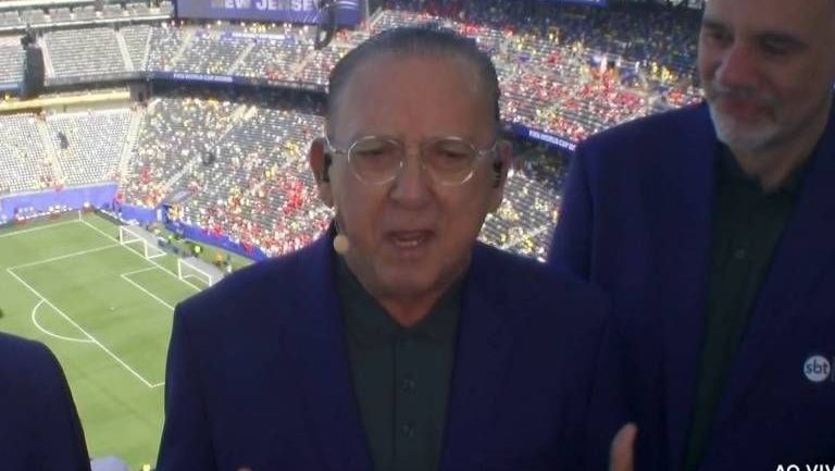 SBT define qual jogo Galvão Bueno vai narrar nas quartas da Copa; veja