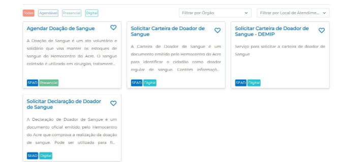 Acre moderniza Hemocentro com plataforma que agiliza atendimento aos doadores