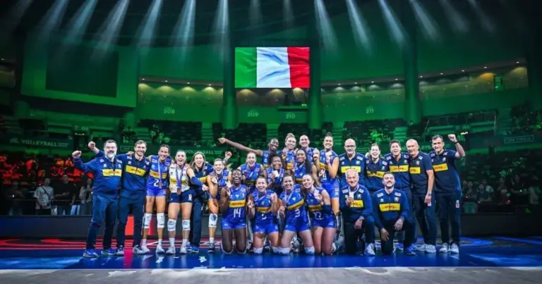 Após perder para o Brasil, Itália vence China e conquista o bronze na VNL