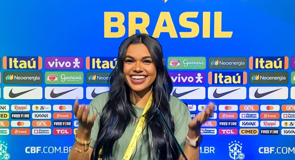 Influenciadora acreana lança campanha para assistir à final da Copa do Mundo