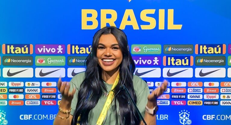 Influenciadora acreana lança campanha para assistir à final da Copa do Mundo