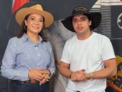 “O povo pediu”: Mailza recebe Nathanzinho nos bastidores da Expoacre Juruá
