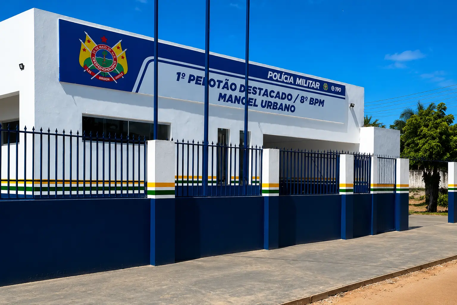 Polícia Militar entrega quartel revitalizado em cidade do Acre