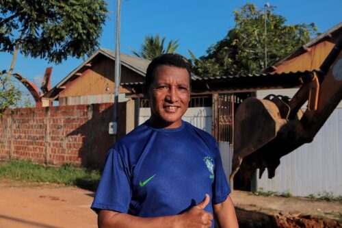 Prefeito acompanha avanço das obras no Recanto dos Buritis Prefeito acompanha avanço das obras no Recanto dos Buritis