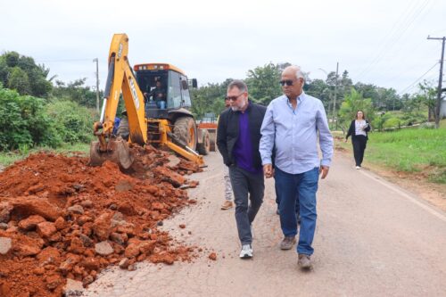 Programa Prefeitura nas Ruas amplia serviços de infraestrutura no Irineu Serra