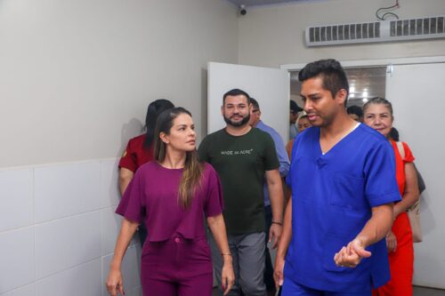 Primeira-dama participa de ação voltada à saúde da mulher