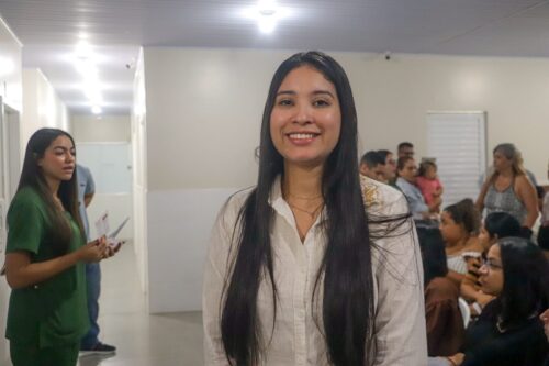 Primeira-dama participa de ação voltada à saúde da mulher