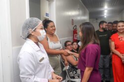 Primeira-dama participa de ação voltada à saúde da mulher