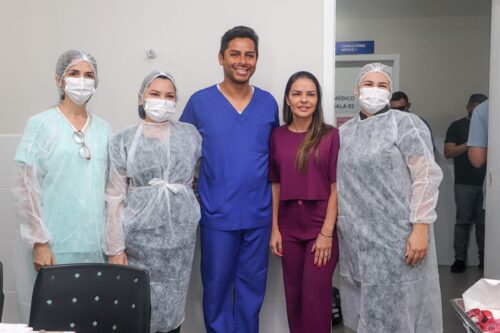 Primeira-dama participa de ação voltada à saúde da mulher