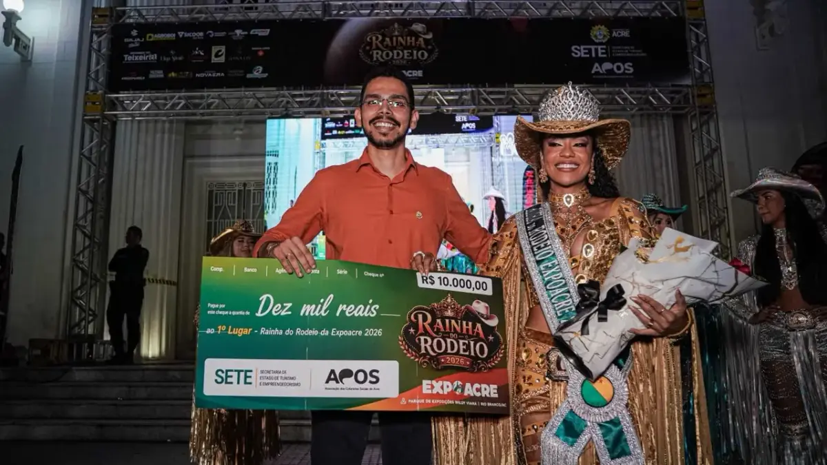 “Vai além da beleza”: Érica Oliveira celebra título de Rainha do Rodeio 2026