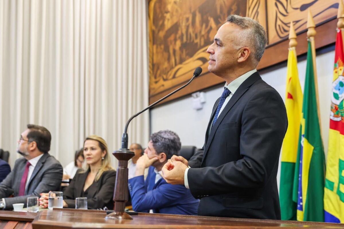 o secretário de Estado de Planejamento e Gestão, Coronel Ricardo Brandão, expôs um painel com as projeções fiscais