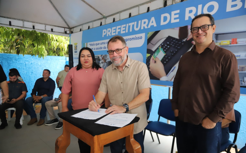 Prefeitura entrega unidade de saúde revitalizada na Vila Jorge Kalume Prefeitura entrega unidade de saúde revitalizada na Vila Jorge Kalume