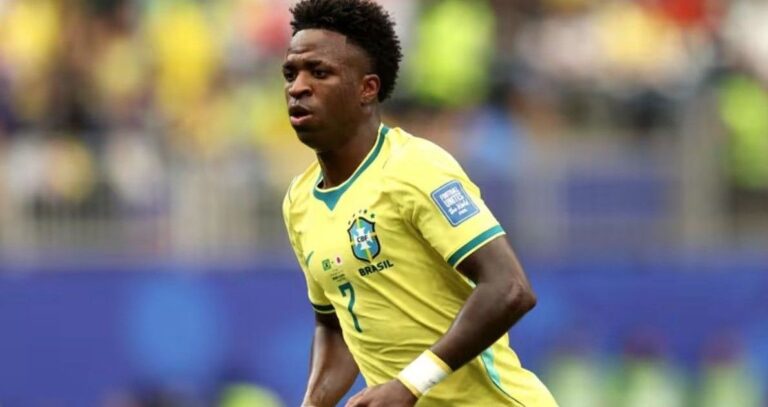 “Não fugi da responsabilidade”, diz Vini Jr após eliminação do Brasil