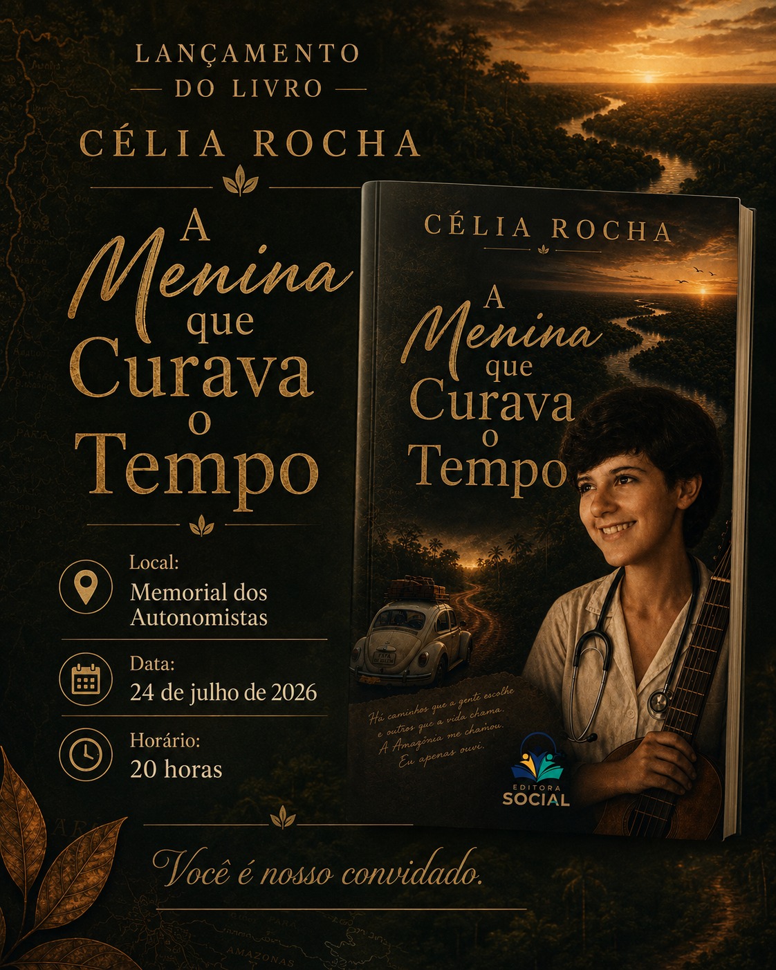 Médica do Acre lança livro sobre trajetória entre a medicina e a Amazônia Médica do Acre lança livro sobre trajetória entre a medicina e a Amazônia