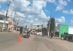 Acidente é registrado na Avenida Getúlio Vargas e deixa trânsito lento em Rio Branco