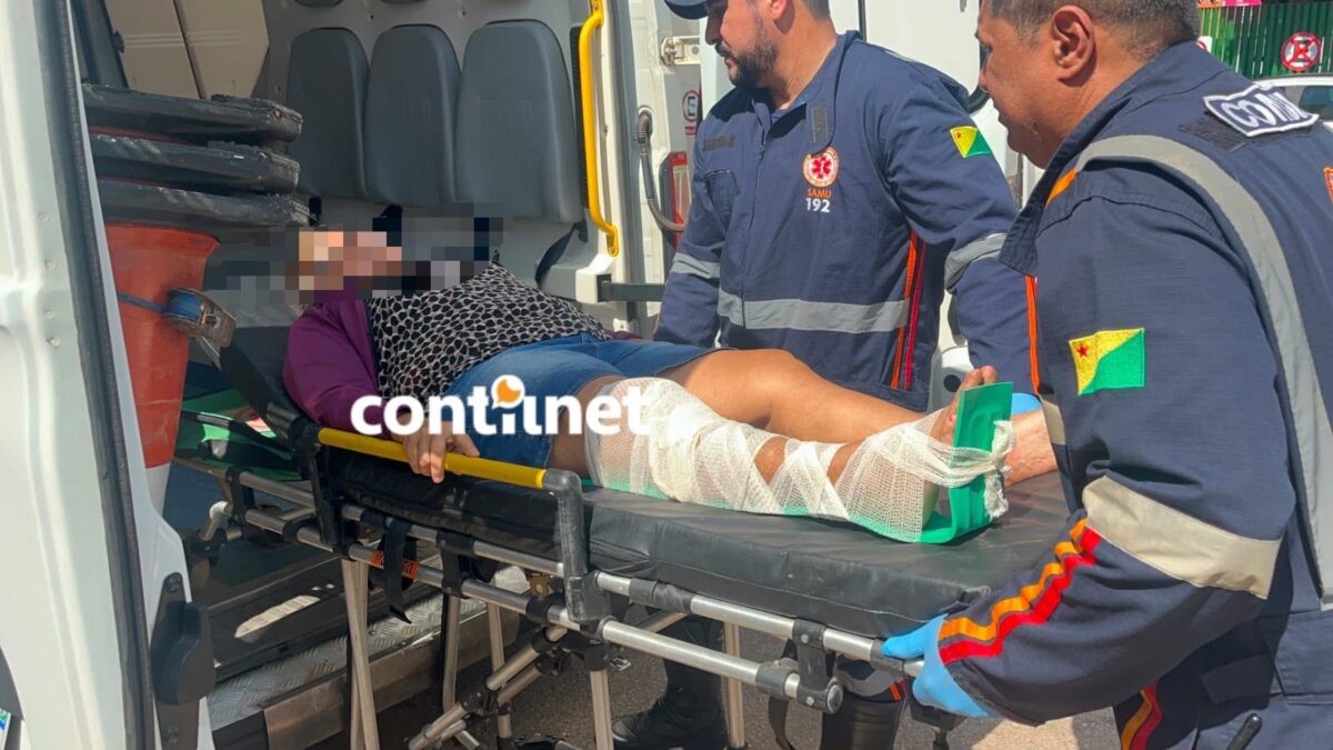 Desvio de buraco termina com duas mulheres feridas em Rio Branco