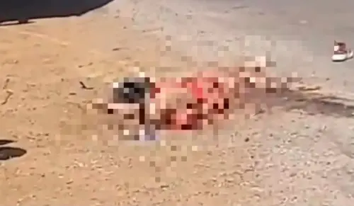 URGENTE! Mulher morre esmagada em acidente com caminhão boiadeiro
