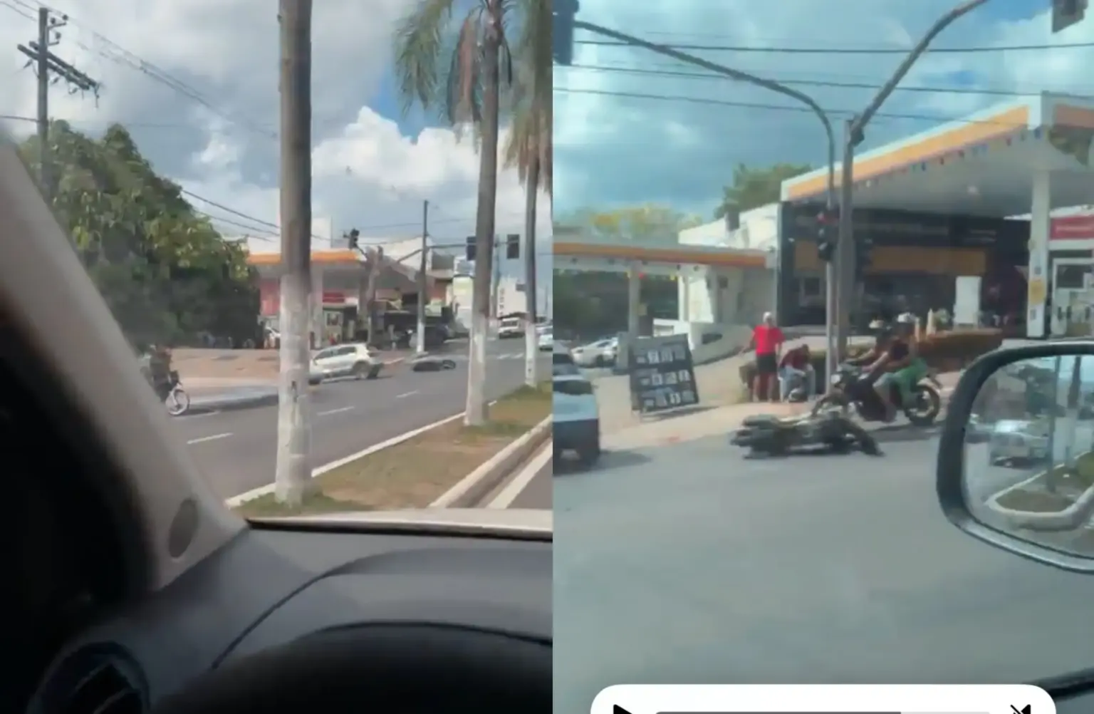 Acidente na Avenida Ceará