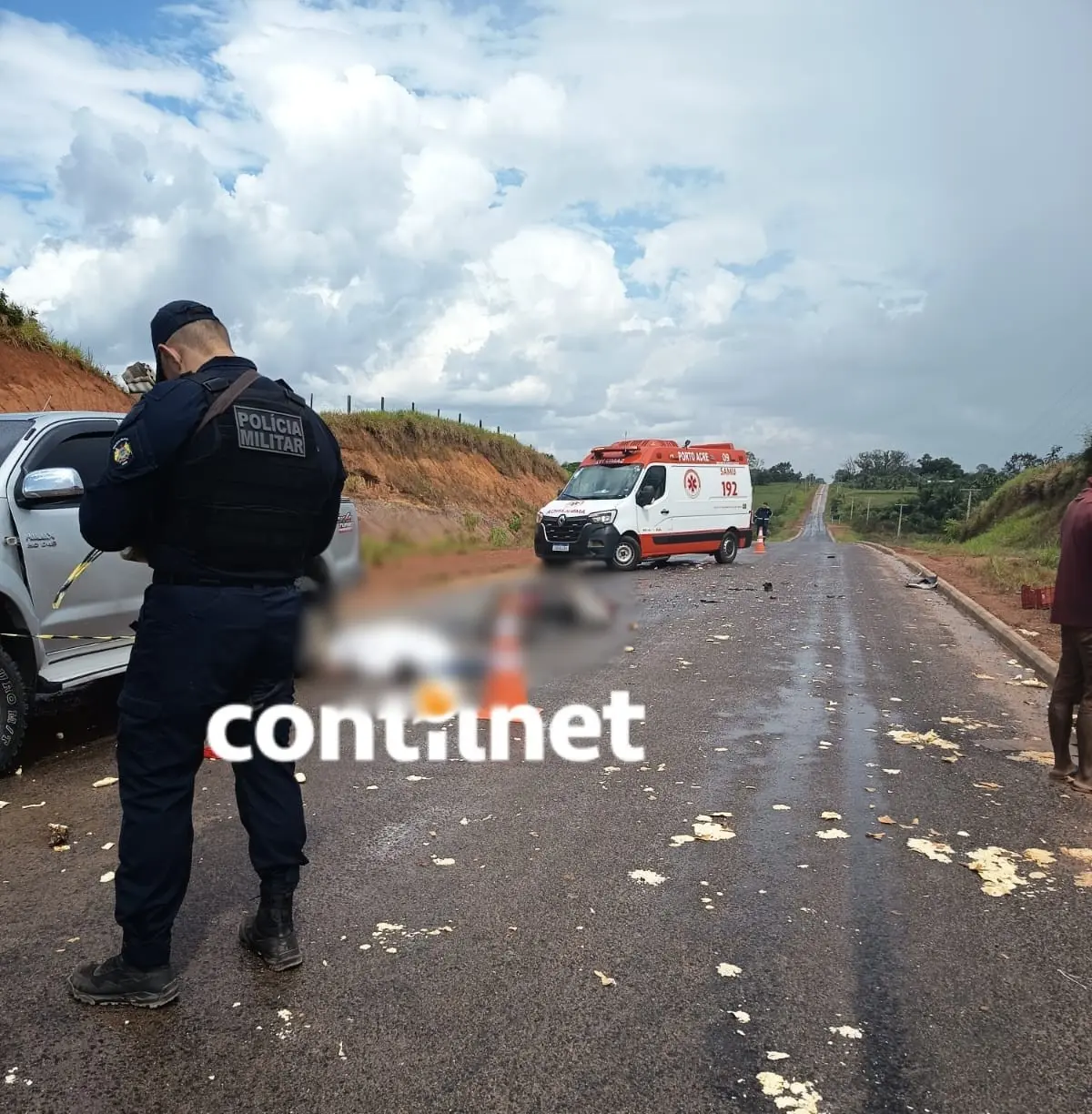 Motociclista morre após colisão frontal com caminhonete no Acre