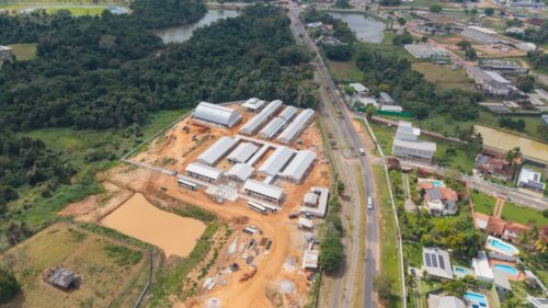 Alan Rick vistoria obras do novo Colégio de Aplicação da Ufac