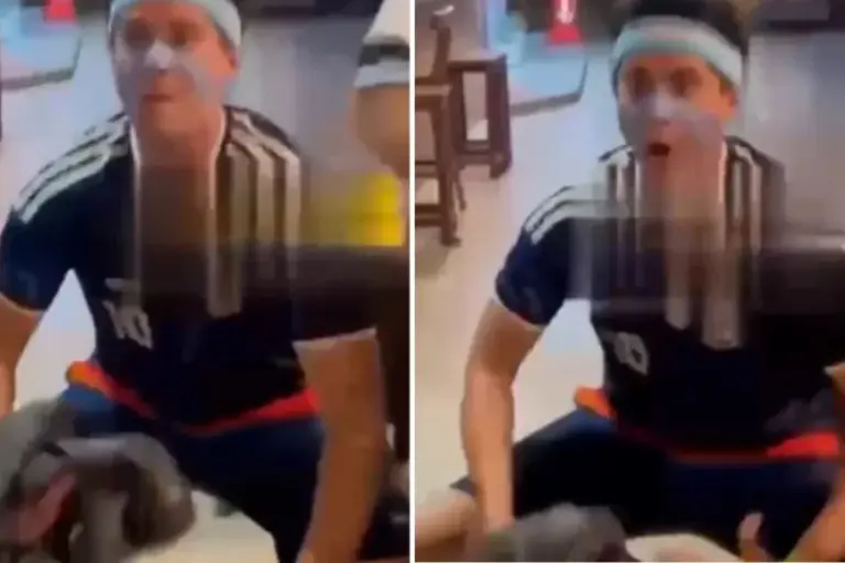 Justiça decreta prisão de argentino que imitou macaco; investigado fugiu do país