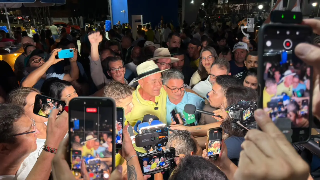 O ambiente festivo mostrou a energia da militância | Foto: Thauã Conde