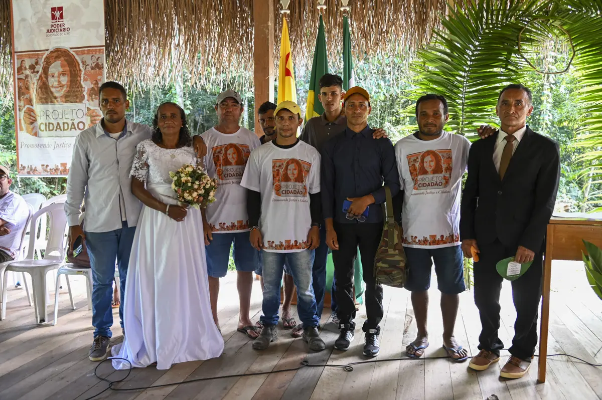 Aos 69 anos, ribeirinha realiza sonho de casar após quase 50 anos de união Aos 69 anos, ribeirinha realiza sonho de casar após quase 50 anos de união