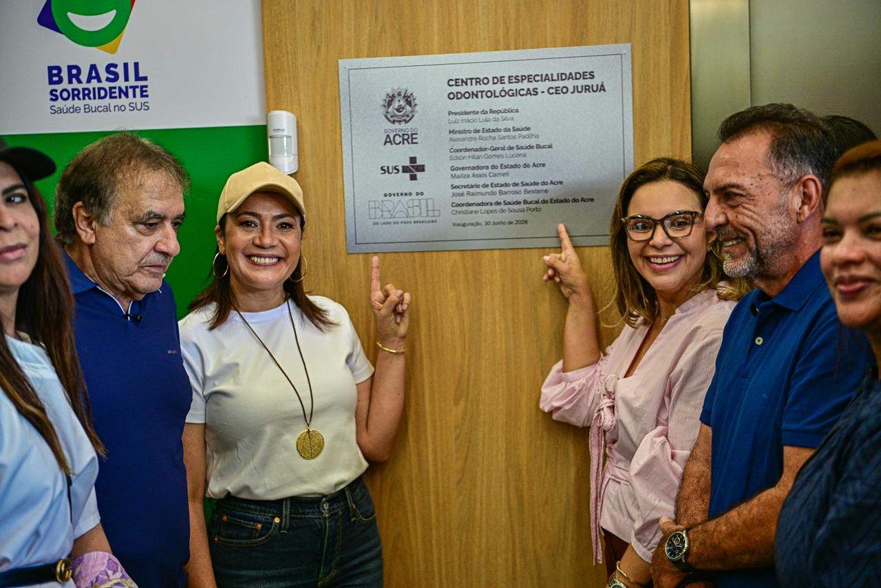Mailza entrega 1º Centro de Especialidades Odontológicas do Juruá