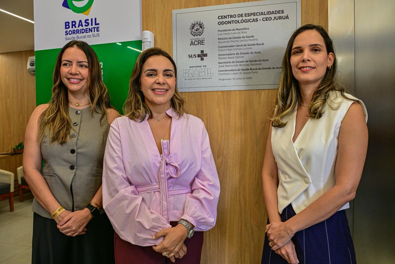 Mailza entrega 1º Centro de Especialidades Odontológicas do Juruá
