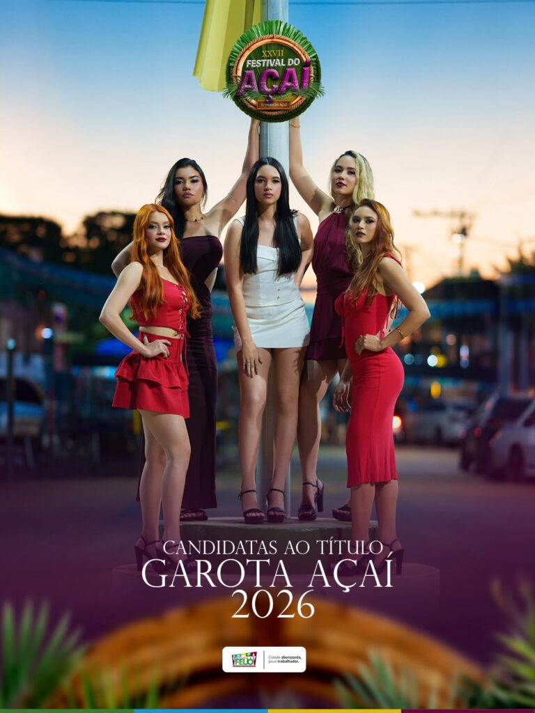 Feijó apresenta candidatas à Garota Açaí 2026 e lança festival