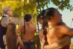Treta no De Férias com o Ex tem copada na cabeça e ambulância