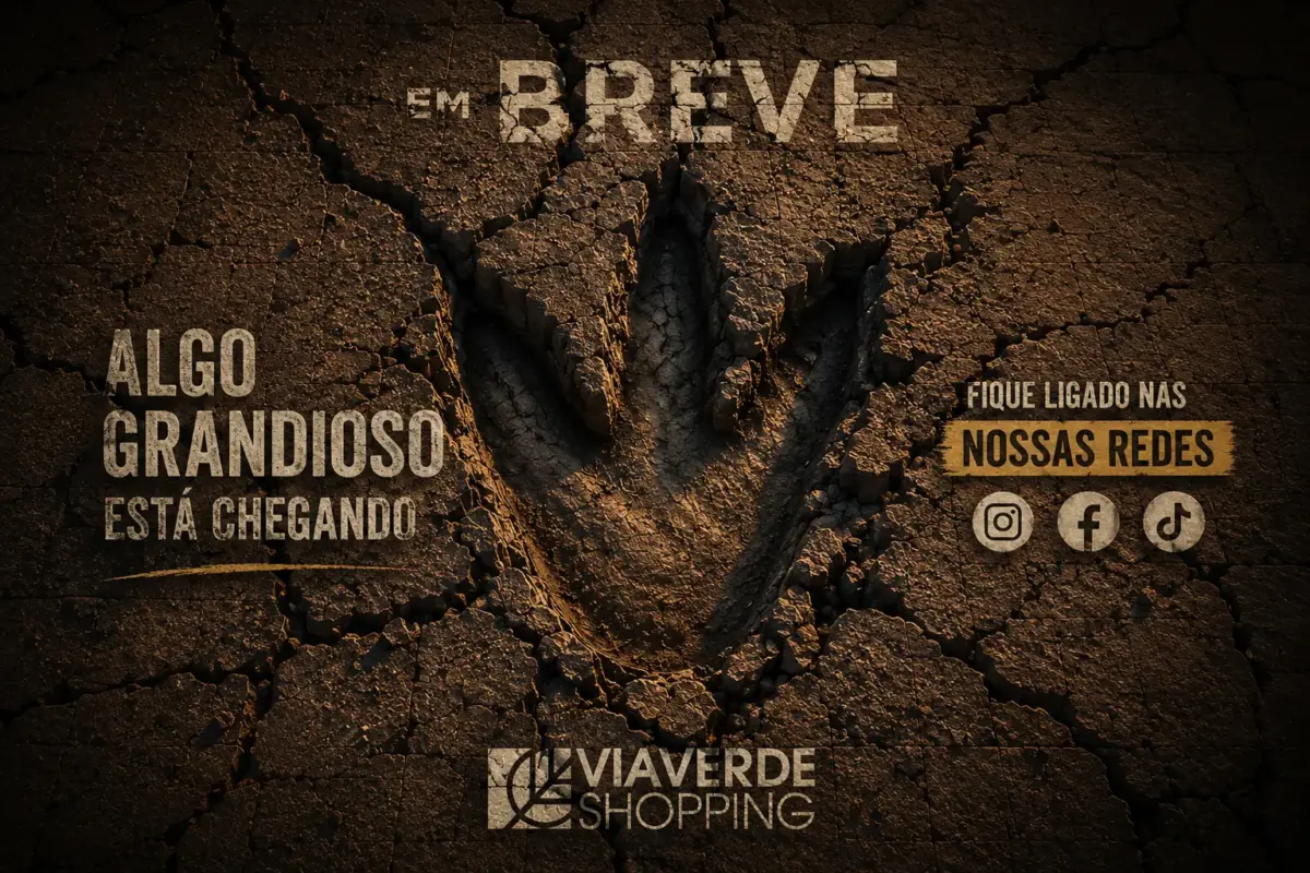 Via Verde Shopping recebe atração de dinossauros neste fim de semana