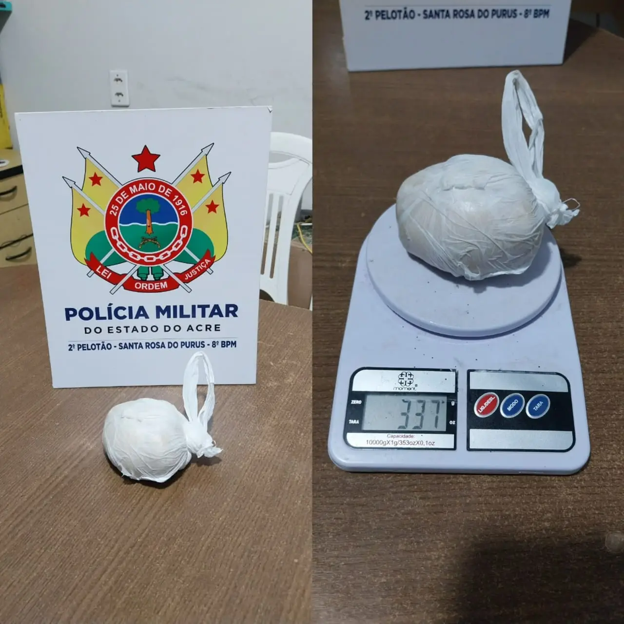 PM realiza três apreensões de drogas em apenas 24 horas no interior do Acre