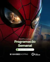 Homem-Aranha retorna às telonas e é a grande estreia da semana no Cine Araújo